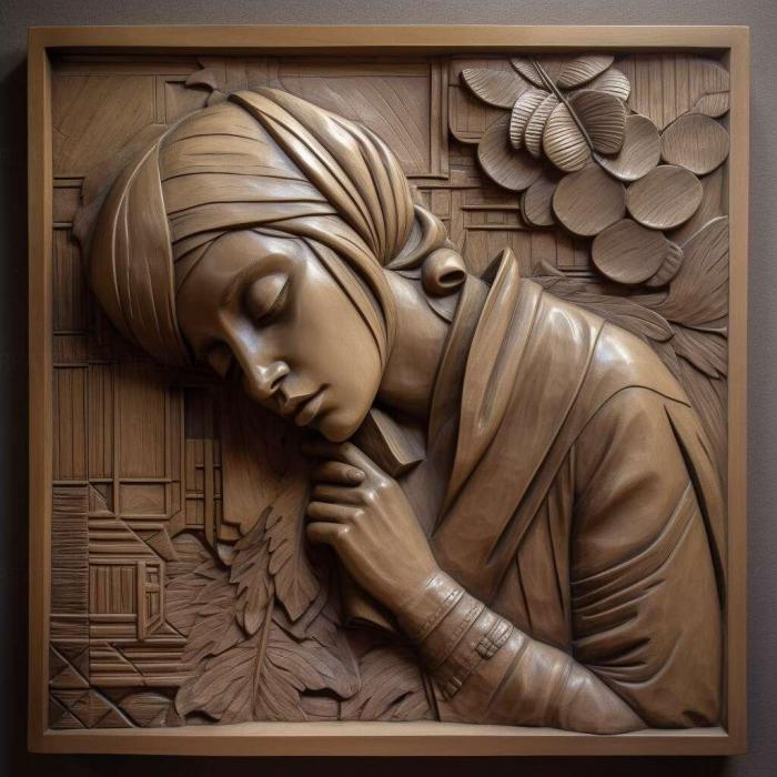 نموذج ثلاثي الأبعاد لآلة CNC 3D Art 